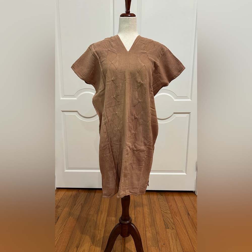 Oaxaca Huipil From San Melchor Betaza, Boho, Vintage style, Beach Dress.